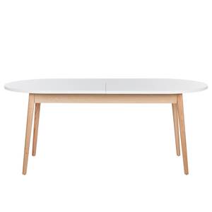 Table extensible LINDHOLM ovale Chêne partiellement massif - 190 x 90 cm