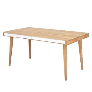 Table Loca II Partiellement en chêne massif - 160 x 90 cm