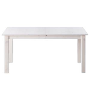 Table Lyngby (extensible) Pin massif - Blanc