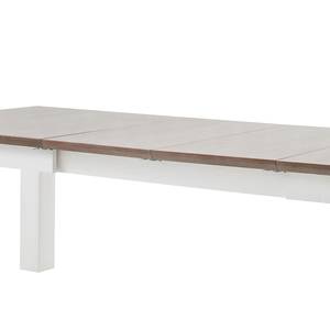 Table extensible Maquili Partiellement en pin massif - Pin taupe / pin blanc