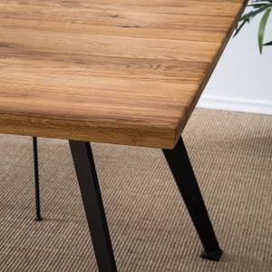 Eettafel MilingWOOD massief eikenhout/metaal - Breedte: 200 cm