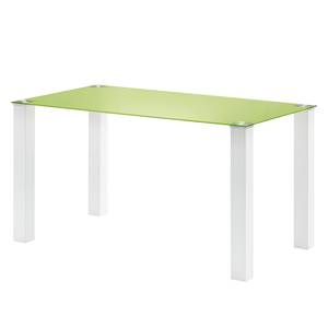Table Monty II Vert clair - 140 x 80 cm