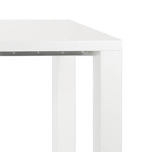Table extensible Motion Blanc brillant