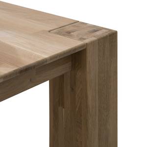 Eettafel Noahline massief eikenhout - Wit geolied eikenhout - 180x90cm