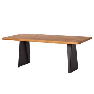 Table Norrdal I Chêne massif / Fer - 200 x 100 cm