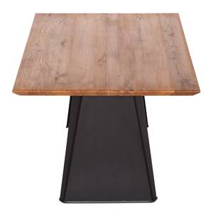 Table Norrdal III Chêne massif / Fer - 180 x 90 cm