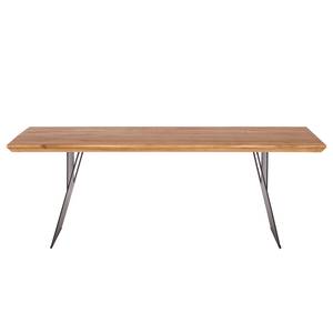 Eettafel Norrdal IV massief eikenhout/ijzer - 200x100cm