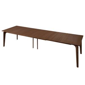 Table Nysted Partiellement en bois massif - Noyer - Largeur : 220 cm