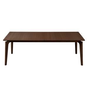 Eettafel Nysted deels massief - Walnoot - Breedte: 220 cm