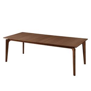 Table Nysted Partiellement en bois massif - Noyer - Largeur : 175 cm