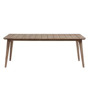 Table Rozzano Acacia massif - Acacia marron - 206 x 100 cm