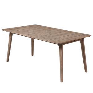 Table Rozzano Acacia massif - Acacia marron - 175 x 90 cm