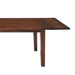 Table extensible Pradesh I Acacia partiellement massif Marron