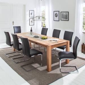 Table extensible RichWOOD Duramen de hêtre massif - 160 x 90 cm