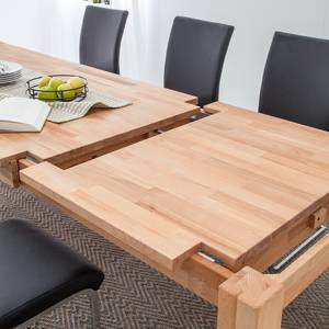 Eettafel Loft (met uitschuiffunctie) massief geolied kernbeukenhout - 180x90cm