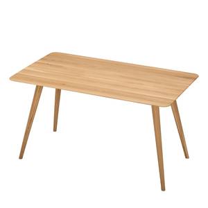 Houten eettafel SANDER massief eikenhout - Eik - 140 x 80 cm