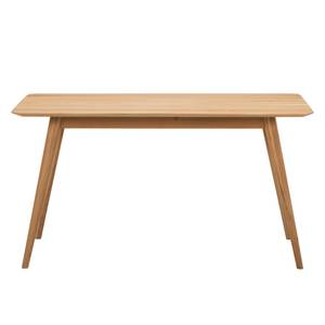 Houten eettafel SANDER massief eikenhout - Eik - 140 x 80 cm