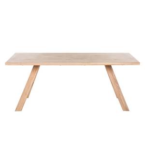 Eettafel SeliWOOD Wit geolied eikenhout - 180x100cm