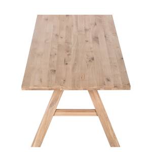 Eettafel SeliWOOD Wit geolied eikenhout - 180x100cm