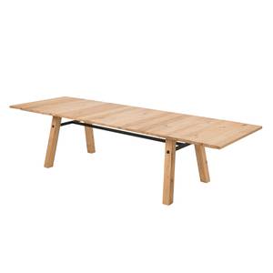 Eettafel Sneek deels massief eikenhout