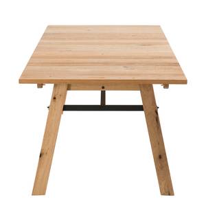 Eettafel Sneek deels massief eikenhout