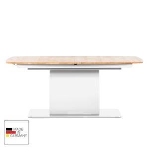 Table Solano Chêne noueux / Blanc - Sans rallonge