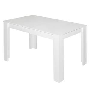 Table extensible Fairford Blanc mat - 110 x 60 cm