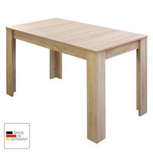 Eettafel Fairford (met uitschuiffunctie) Grof gezaagd eikenhouten look - 110 x 60 cm