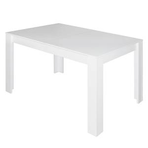 Table extensible Fairford Blanc mat - 120 x 80 cm