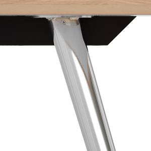 Eettafel Stav wit/chroomkleurig - Wit