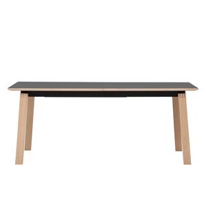 Table Stig II Anthracite / Chêne - 180 x 100 cm