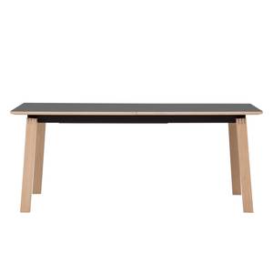 Table Stig II Anthracite / Chêne - 200 x 100 cm