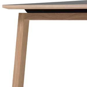 Table Stig II Anthracite / Chêne - 200 x 100 cm