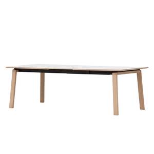 Table Stig II Blanc / Chêne - 200 x 100 cm