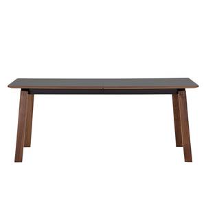 Table Stig II Anthracite / Noyer - 180 x 100 cm