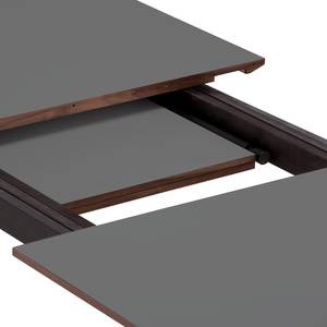 Table Stig II Anthracite / Noyer - 180 x 100 cm