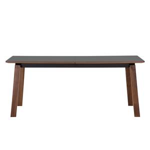Table Stig II Anthracite / Noyer - 200 x 100 cm