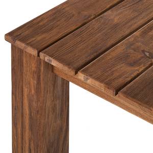 Table de jardin en teck Line Kiato 180 cm de largeur, marron