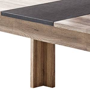 Table extensible Theta Imitation chêne de San Remo foncé