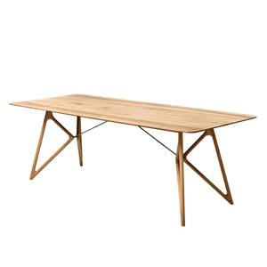 Eettafel Tigg massief eikenhout - Eik - 180x90cm