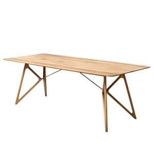 Table Tigg Chêne massif - Chêne - 220 x 90 cm