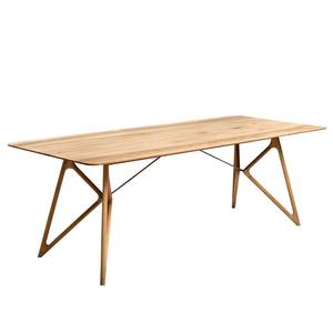 Eettafel Tigg massief eikenhout - Eik - 220x90cm