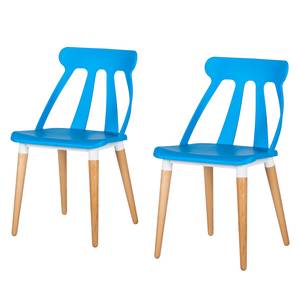 Chaises Acade (lot de 2) Bleu clair - Bleu clair