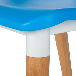 Eetkamerstoelen Acade (2-delige set) Lichtblauw