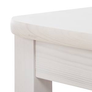 Chaise Bergen (lot de 2) Pin massif blanc - Pin blanc