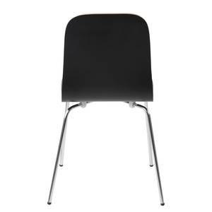 Eetkamerstoelen Borelas (2-delige set) Zwart