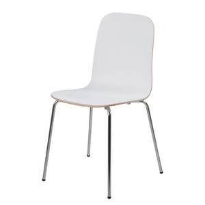 Eetkamerstoelen Borelas (2-delige set) Wit