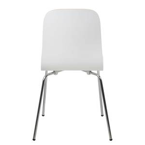 Chaises Borelas (lot de 2) Blanc - Blanc