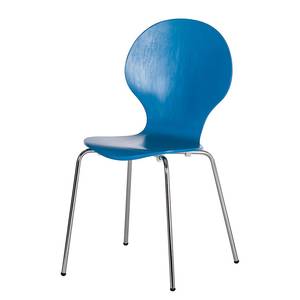 Eetkamerstoelen Bristol I (2-delige set) Blauw