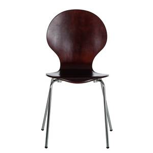 Chaises Bristol I (lot de 2) Marron